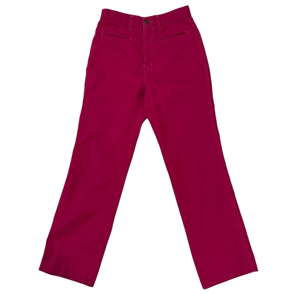 Vintage Geoffrey Beene Saks Fifth Avenue Pants Womens 8 Cotton Textured Pink